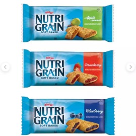 Kellogg's Nutri-Grain Bars Variety Pack (1.3 oz., 8 pk.) (select flavor below) - Apple Cinnamon