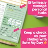 A5 Study And Exam Revision Daily Planner Pad with 52
