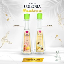 Agua de Colonia Sanborns vainilla y jazmín 202ml