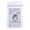Sormasha Porta Gafete o Credencial, PVC Alta Transparencia Calibre S30