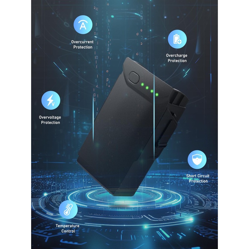 anegine Mavic Air Battery, 2375mAh Intelligent Flight Battery Compatible with
