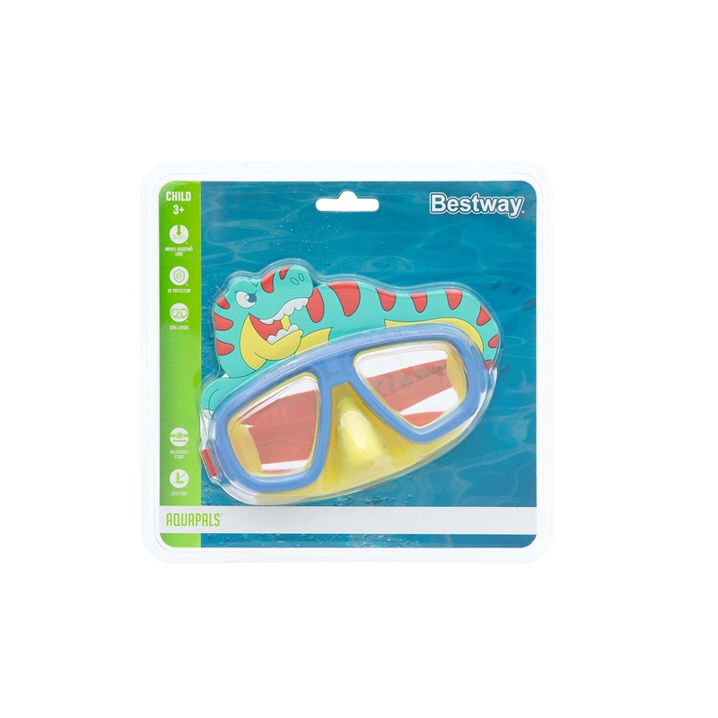 Bestway Swimming Goggles | Swim Goggles for Kids 3+, No