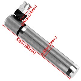 Bestookits 160psi Mini Bicycle Pump High-Pressure Small Portable 7-Shaped Pump Mountain Bike Road Bike