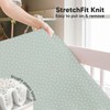 2-Pack Crib Sheets for Boys, Girls - Viscose Derived from