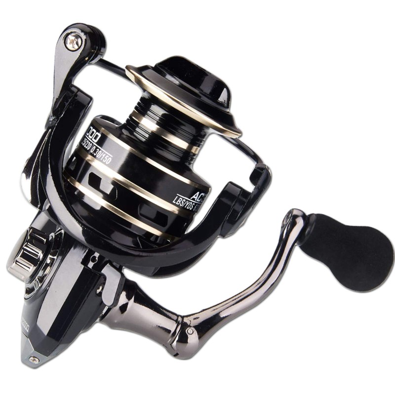 Angel-Berger Black Fighter FD Fishing Reel, Front Brake Reel, Spinning