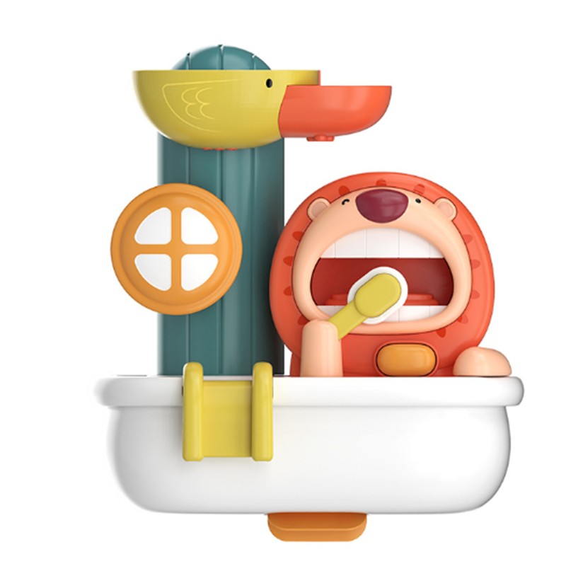 Bath Toy Shower Bubble Lion Suction Cup Summer Bathroom Playing