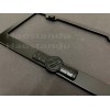License Plate Frame Shop 1x (Black) "86" 3D Emblem Badge