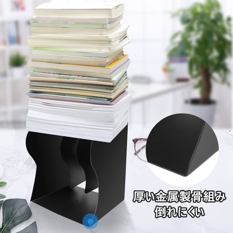 Bookend Bookend, Book Stand, Non-Collapsible, Extendable, Desk, Storage, Tabletop, Document