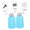 Alipis 3pcs Liquid Pumping Dispenser Push Down Pump Containers Portable