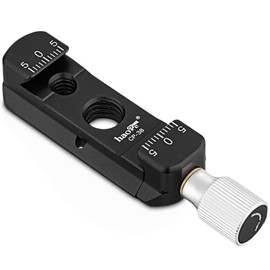 Haoge CP-38 Quick Release Clamp for Arca-Type Standard with 1/4” Thread 3/8” Locating Hole NATO Rail (ARRI-Style Mount)