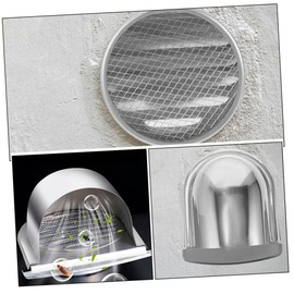 KONTONTY Vent Covers for Range Hood Wall Mount Exhaust Vent Cap Stainless Steel Mesh Screen Cover