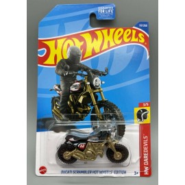 Hot Wheels Ducati Scrambler Hot Wheels Edition Black 117/250 2022 HW Daredevils