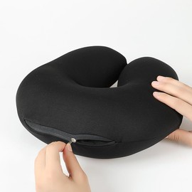 Ghzste 2 in 1 Neck Pillow, Travel Pillow, Travel Deformation Neck Pillow, Cute Penguin in U-shape, Adults, Children, Camping, Hiking, Plane, Rest and Sleep