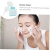 Ipetboom Flower Foaming Dispenser Bottle Refillable Empty Soap Container for