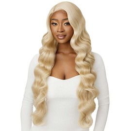 Outre Lace Front Wig - Sleeklay Part - Deep C Lace Part - Kimari (3DRFF BUTTERY BLONDE)