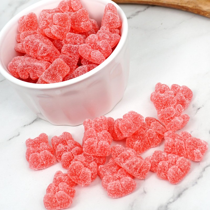 The Hampton Candy Company Cosmopolitan Gummy Bears (Non-Alcoholic), 1 Pound