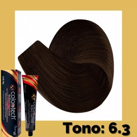 Color Tech Tinte Tono 6.3 Rubio Oscuro Dorado Tubo 90g
