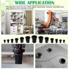 Keadic 250Pcs M3 M4 M5 M6 M8 M10 M12 Rivet