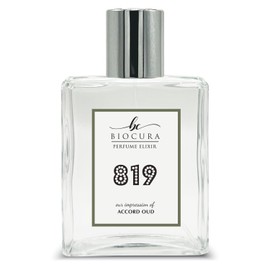 BIOCURA BC Perfume 819 Inspired by Accord Oud For Women & Men Replica Fragrance Dupes Eau de Parfum Spray Bottle 3.4 Fl Oz/100ml-X1