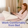 Flexicomfort Bed Wedge Pillow for Sleeping – Adjustable Post-Surgery Comfort