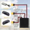 Double Battery Discharge Converter for E-Bike,DC 20V-72V DC Dual Battery