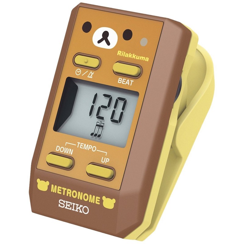 Seiko Seiko clock with digital metronome Rilakkuma Limited Model Brown