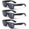 V.W.E. 3 Pairs Classic 80's Reading Sunglasses - Tinted Reader