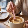 4 PCS Small Silicone Stirring Spoon, Reusable Mini Spatula Spoon