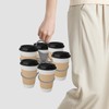 2PCS Portable & Foldable Cup Carrier Holder, Cup Drinks Carrier,