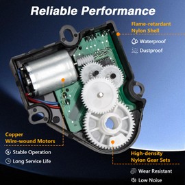 LQYLMY HVAC Blend Door Actuator Compatible with Chevy GMC 1994-2014, Driver & Passenger Side Temperature Control Door Actuator Motor Fit for Silverado Sierra Yukon Escalade Replace# 89018365 52402588