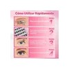 96 Pzs Pestañas Postizas Kit Completo Rosa Chicle Moonstone