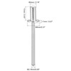 sourcing map Blind Rivets, 304 Stainless Steel Pull Rivets Core