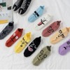 Others Geek Expression 2 Fall Juncap Student Spring Ankle Socks Adult Women Summer, WS22 Geek Expression 2 Yellow / 기타 괴짜표정2 가을 준캡 학생 봄 발목양말 성인 여성 여름, WS22 괴짜표정2 옐로우