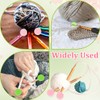 Pack of 24 Mesh Stoppers Knitting Needles Point Protection Large