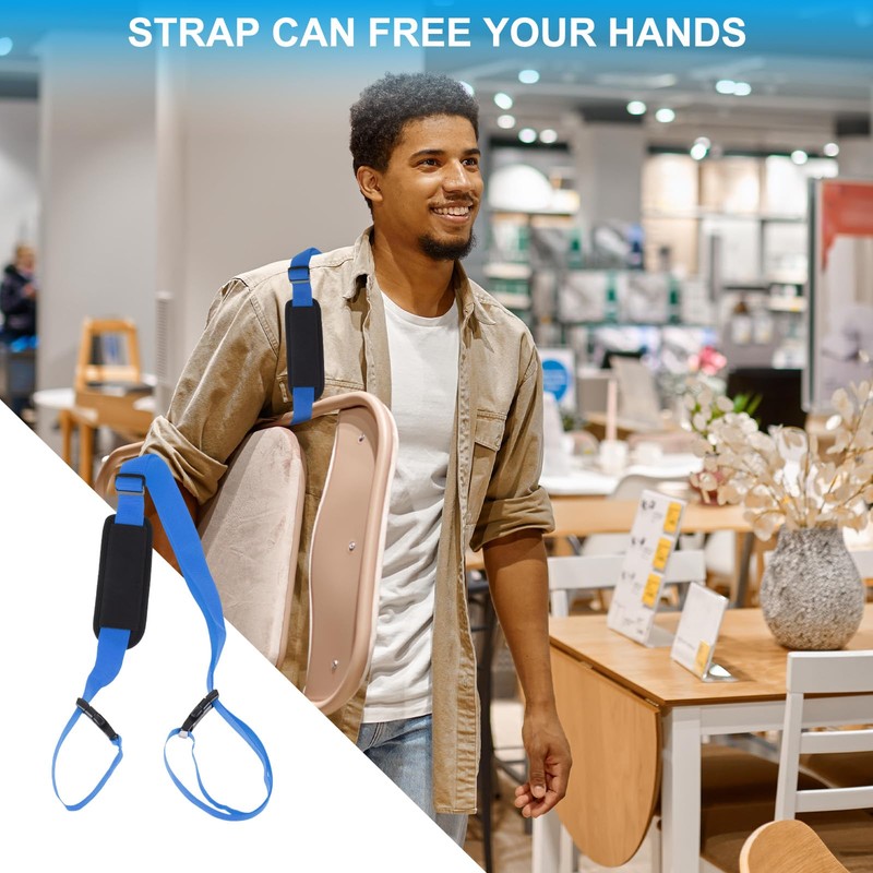 PATIKIL Carrying Beach Chair Straps, 2 Pack Adjustable Beach Chair