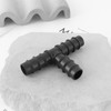 Briny River 4pcs Tee Hose Joiner Pipe Hose Pipe T-Shaped