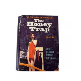 W. Weng The Honey Trap Secret Protect Book Hidden Cash Security Metal Steel Box