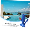 KONTONTY Pool Cleaning Tool Vacuum Suction Head Easy Assembly Bottom