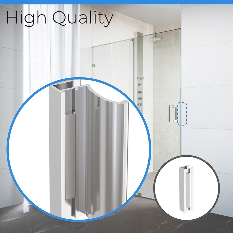 Shower Door Magnet - 2-1/2" Long Glass Shower Door Magnet