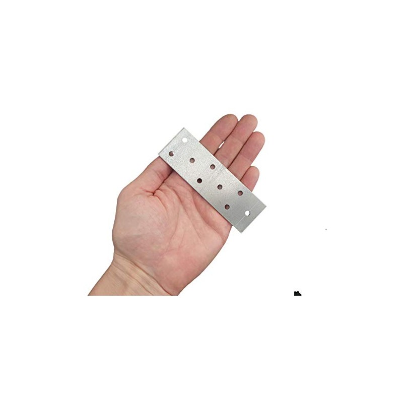 (Pack of 10) Flat Repair Connector for Steel Joining Plate