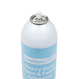 CushionCraft Heavy Duty Foam & Fabric Adhesive Spray, Wood, Fiberglass, Particle Board, Metal Glue