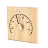 0~140℃ Wooden Thermometer Temperature Display for Sauna Room Wall Mounted