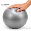 25cm Mini Pilates Yoga Ball, Inflatable PVC Core Balance Exercise