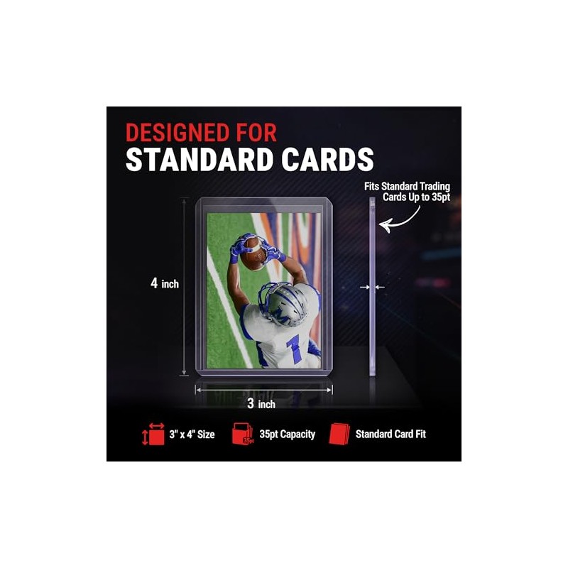 Ultra PRO - Toploaders de platino ultra transparentes de 3