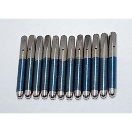 Piano Tuning Pins - Set of 12 - Size 3/0 - .286 Diameter - Replace Loose Pins