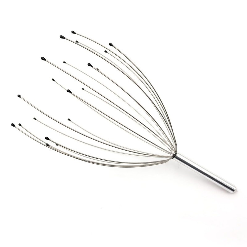 Aninako 20 Finger Scalp Massage, Handheld Head Massage Tool, Stimulates