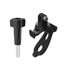 AIXXCUVQ Sports Camera Flexible Fixing Bracket Adaptable to Any Or Object Motorcycles Gyms... Door Handles Fishing Rods, Black