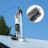 Pack of 3 Stove Pipe Brush Made of Steel Wire,