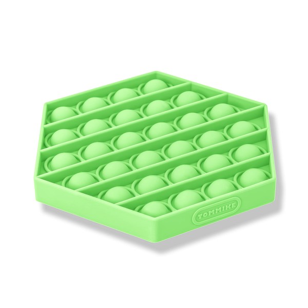 TOMMIKE Hexagon Push Pop Fidget Toy Bubble Sensory for Anxiety