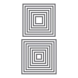 Ellen Hutson, Essentials by Ellen, Essential Squares Hot Foil Stamps, Works w/Essential Squares & Essential Squares for Stitching Die Sets, Papercrafts, Card Making, Foiling, Scrapbooking, DIY